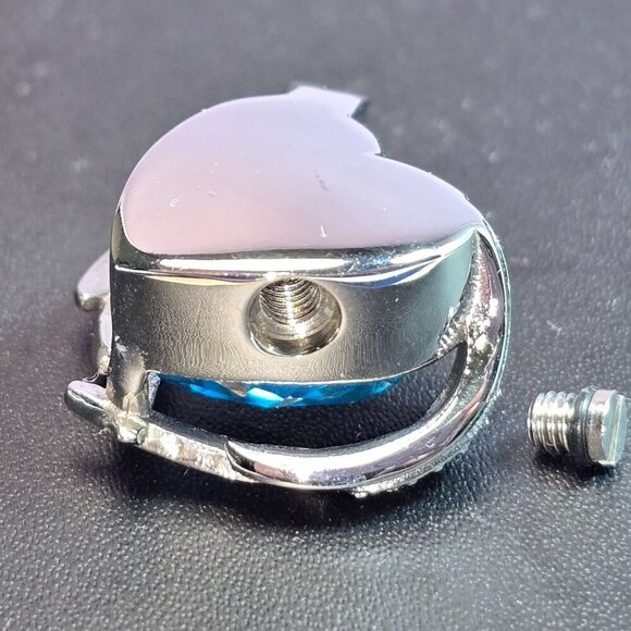 Blue‎ Heart Memorial Necklace (NWOT) - Picture 4 of 6